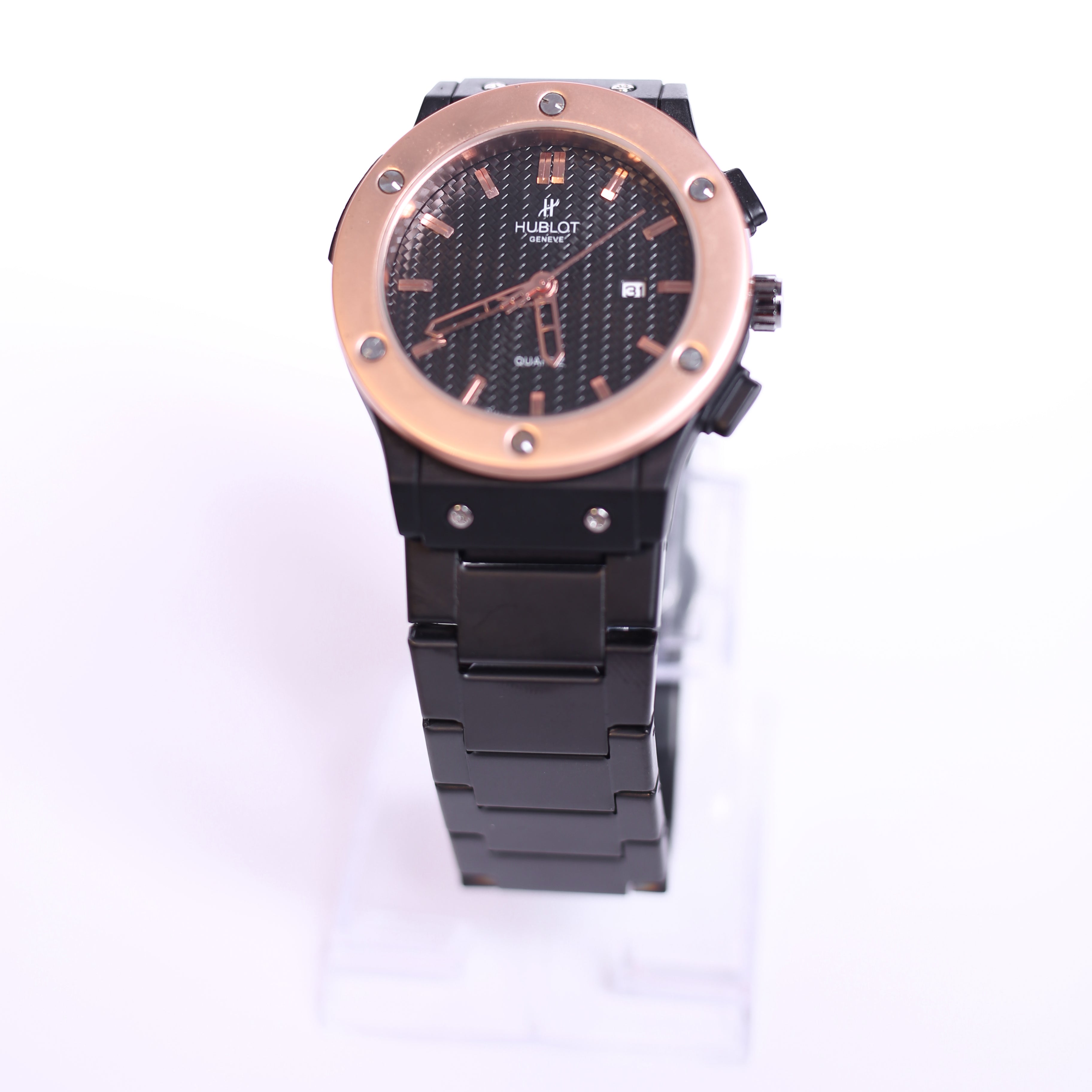 HOBLOT  LUXURY WATCH – MODERN STYLE , WITH METAL STRAP TIMELESS QUALITY