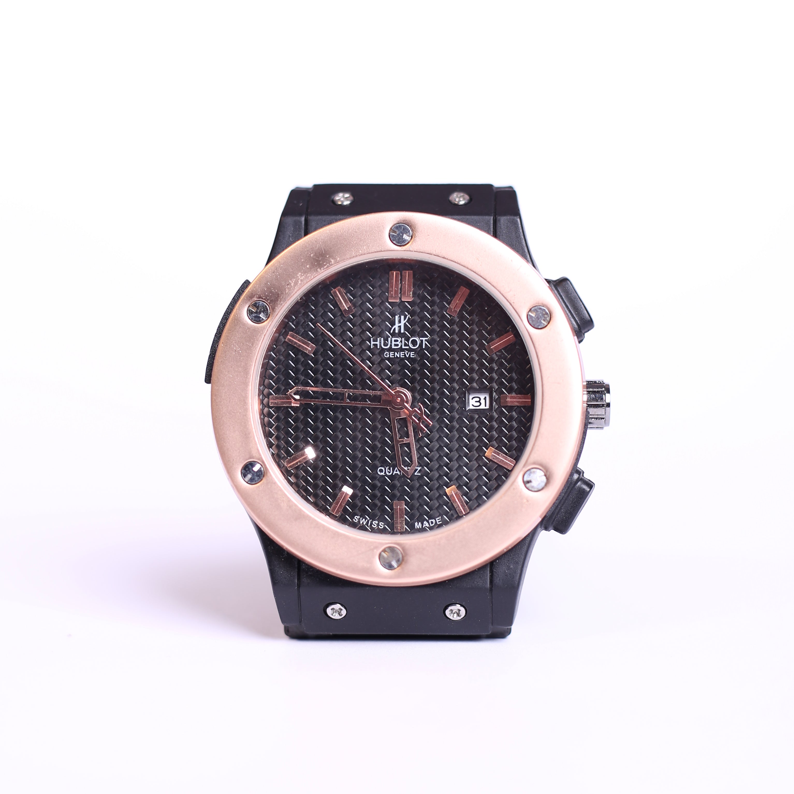 HOBLOT  LUXURY WATCH – MODERN STYLE , WITH METAL STRAP TIMELESS QUALITY