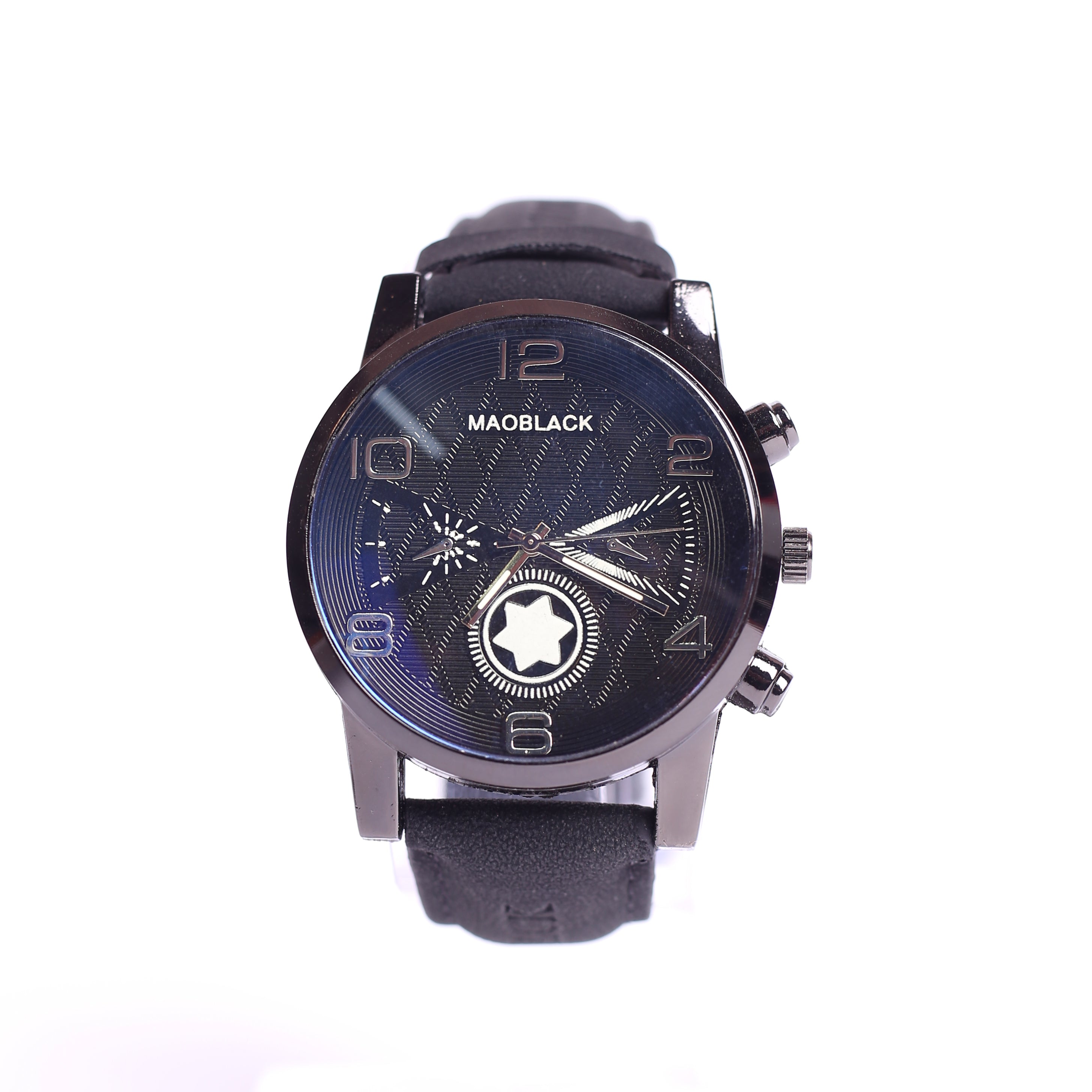 MAO PRIMUM BLACK WRIST WATCH  – STYLE & PRECISION
