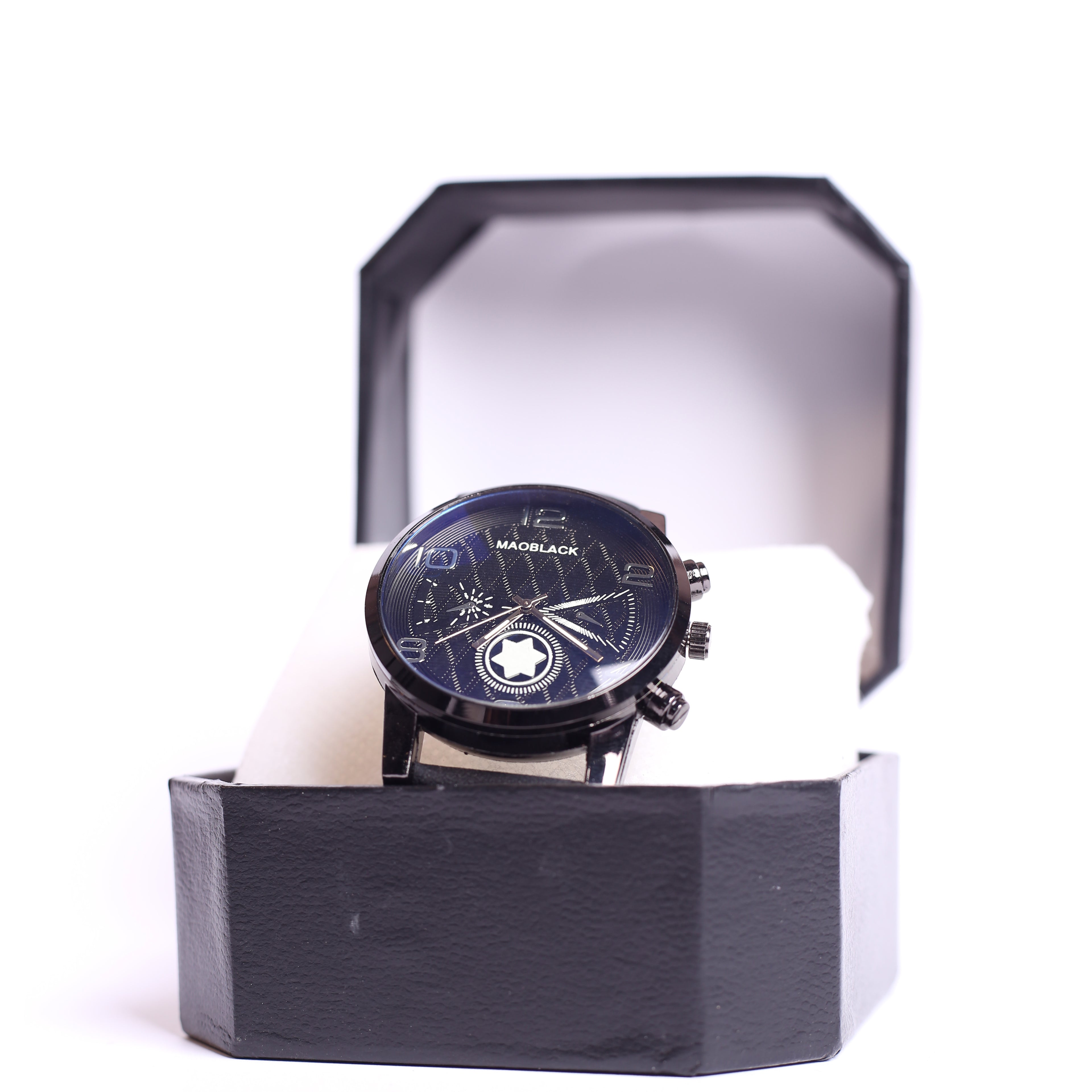 MAO PRIMUM BLACK WRIST WATCH  – STYLE & PRECISION